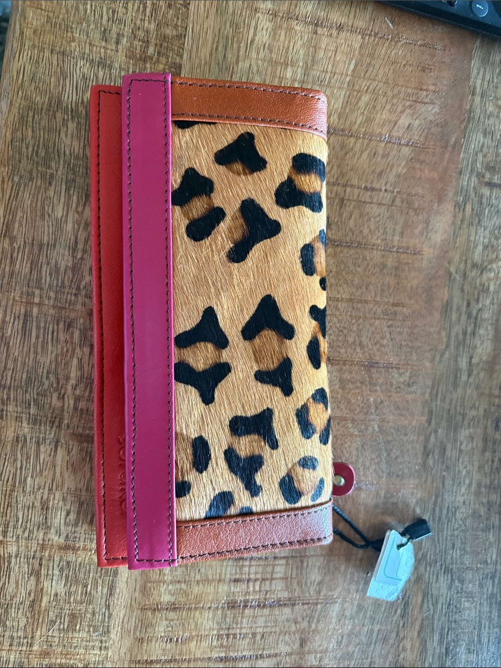 Soruka leather wallet with dust bag